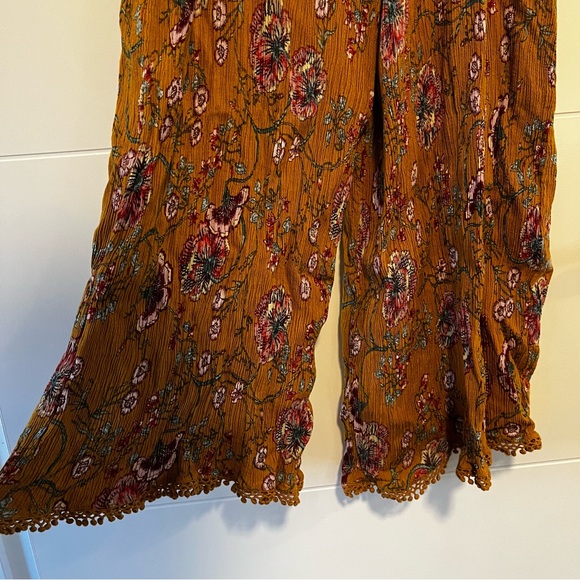 Patrons of Peace | Floral Mustard Jumpsuit - Picture 11 of 14